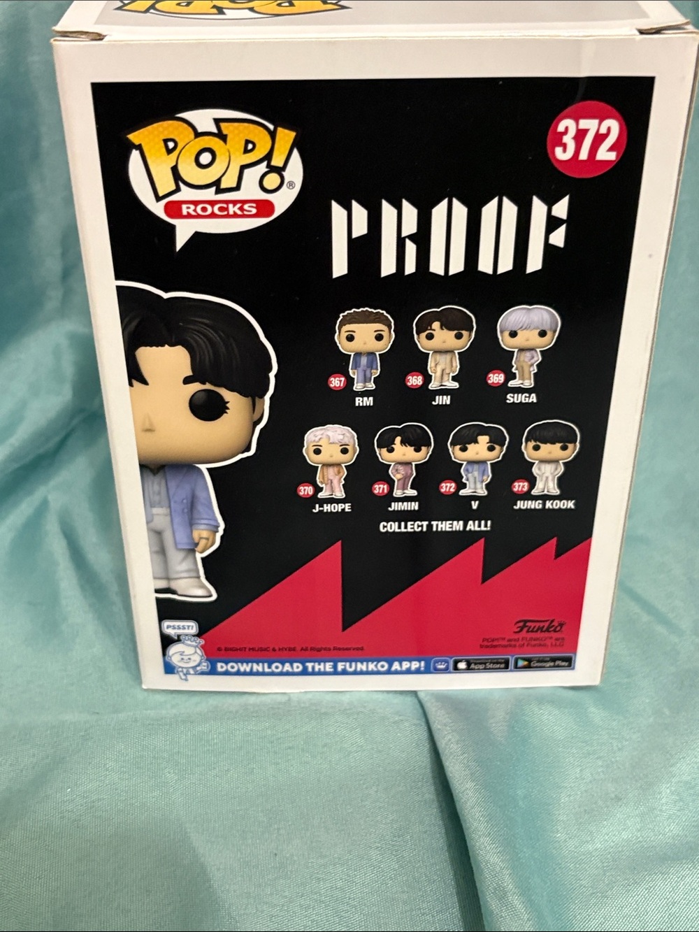 Funko POP! Rocks: BTS V 4-in Vinyl Figure - Picture 2 of 5